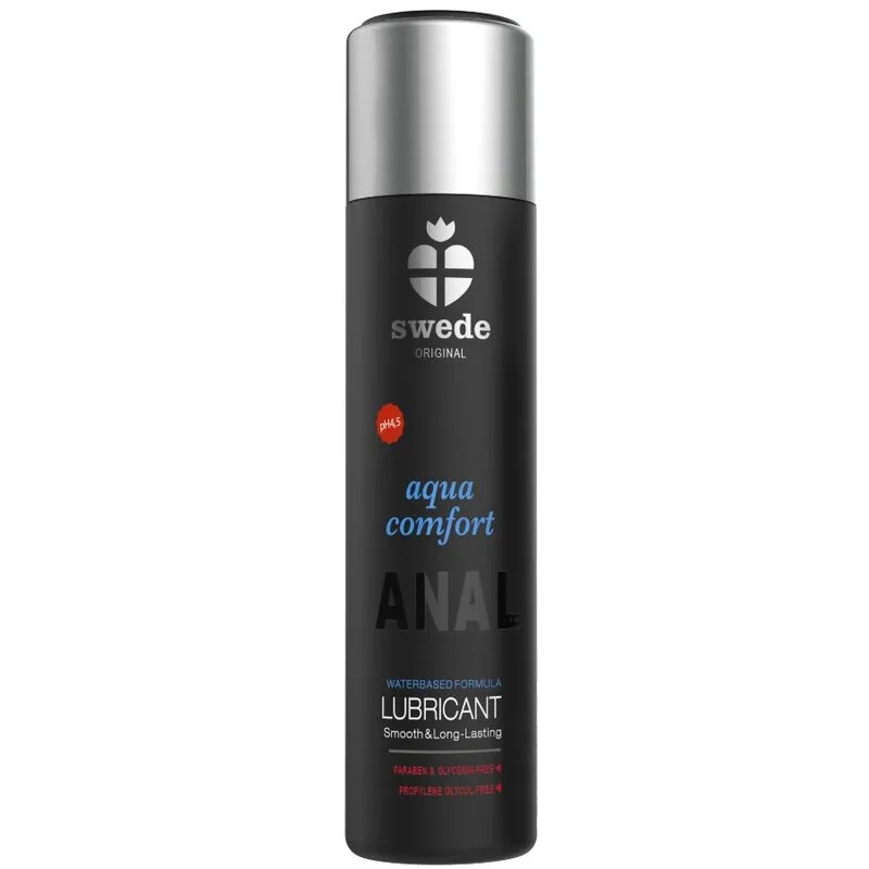 Swede - Aqua Comfort Anal Vattenbaserat Glidmedel 120 ml