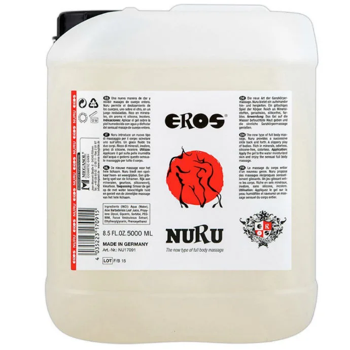 Eros Nuru Helkroppsmassagegel – 5000 ml