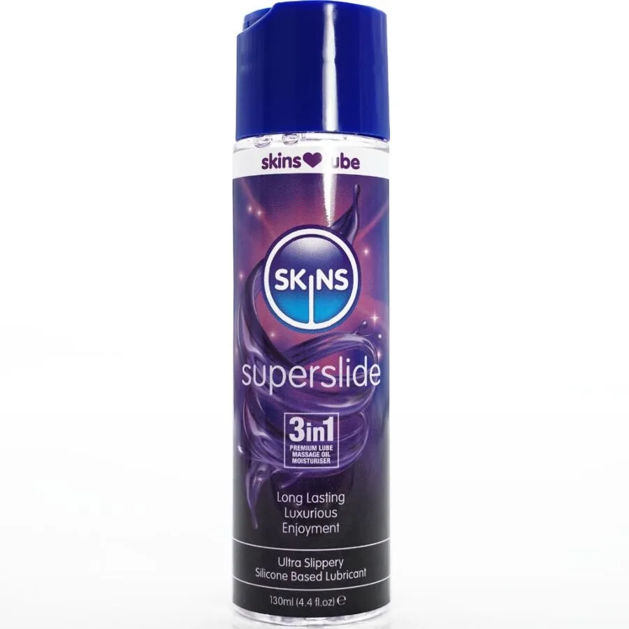 Skins Superslide Silikonbaserat Intimglidmedel 130ml