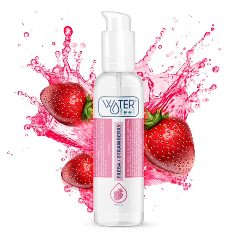 Waterfeel - Jordgubbssmaksatt Vattenbaserat Intimglidmedel 175 ml