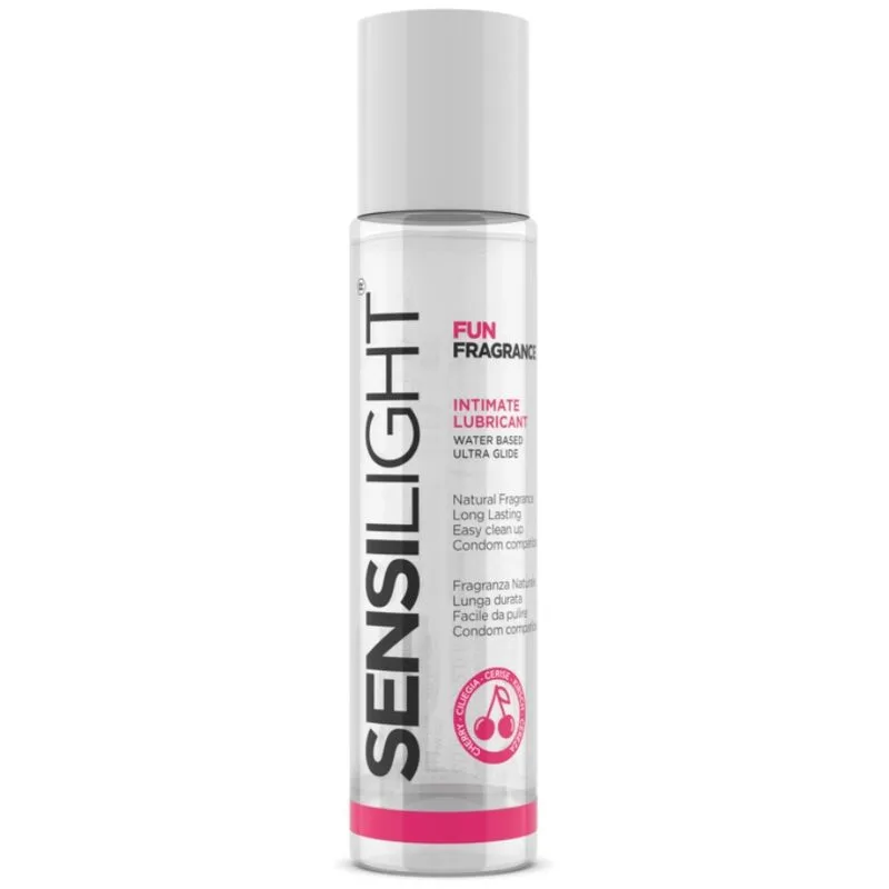 Intimateline - Sensilight Vattenbaserat Smaksatt Glidmedel | Körsbär | 60 ml