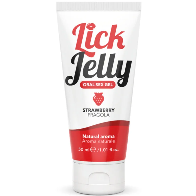 Intimateline Lick Jelly Jordgubbssmakad Intimategel – 50 ml