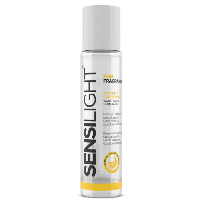 Intimateline Sensilight Vattenbaserat Smaksatt Glidmedel – Banan, 60 ml
