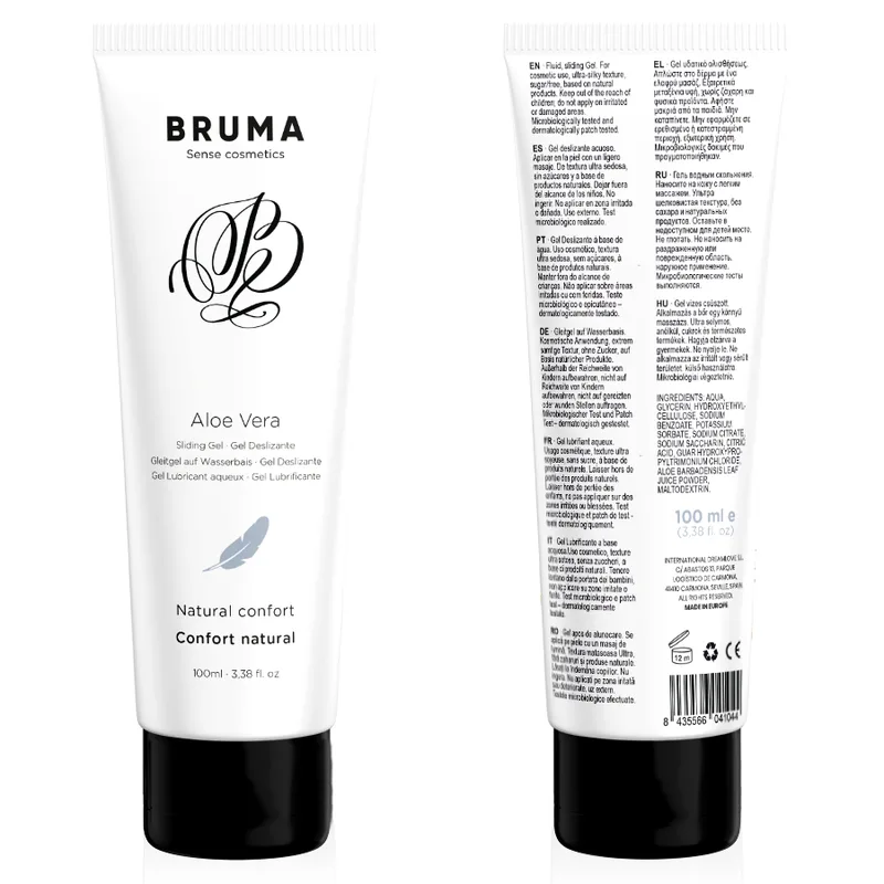 Bruma - Aloe Vera Natural Comfort Vattenbaserat Glidmedel 100 ml