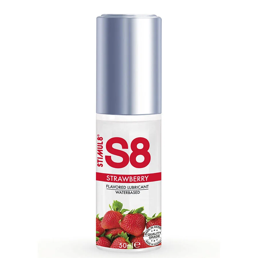 STIMUL8 - S8 Jordgubbssmakad Vattenbaserad Glidmedel 50ml