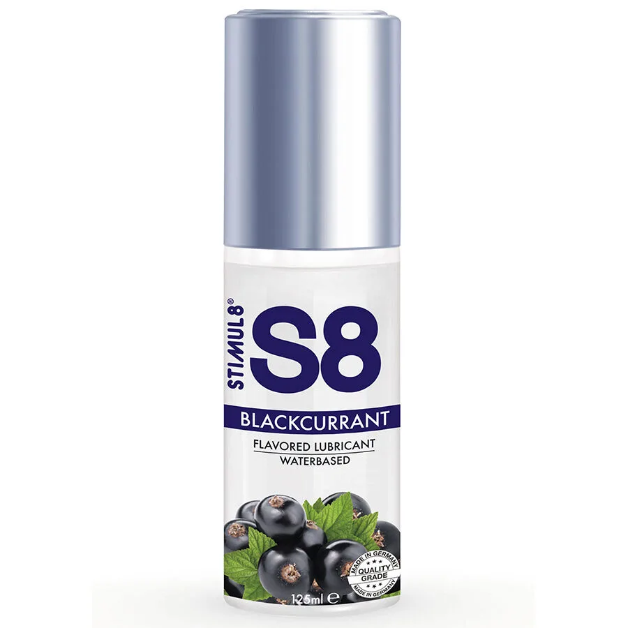 STIMUL8 - S8 Vattenbaserat Intimglidmedel med Blåbärssmak 125ml