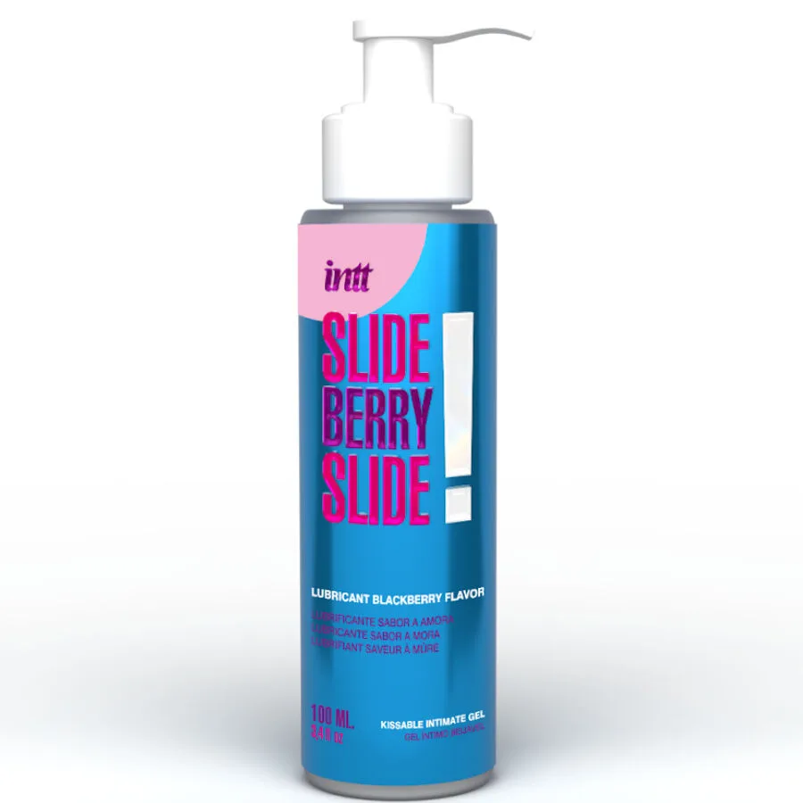 Intt Releases - Kyssbar Vattenbaserad Intimgel med Björnbärssmak – 100 ml