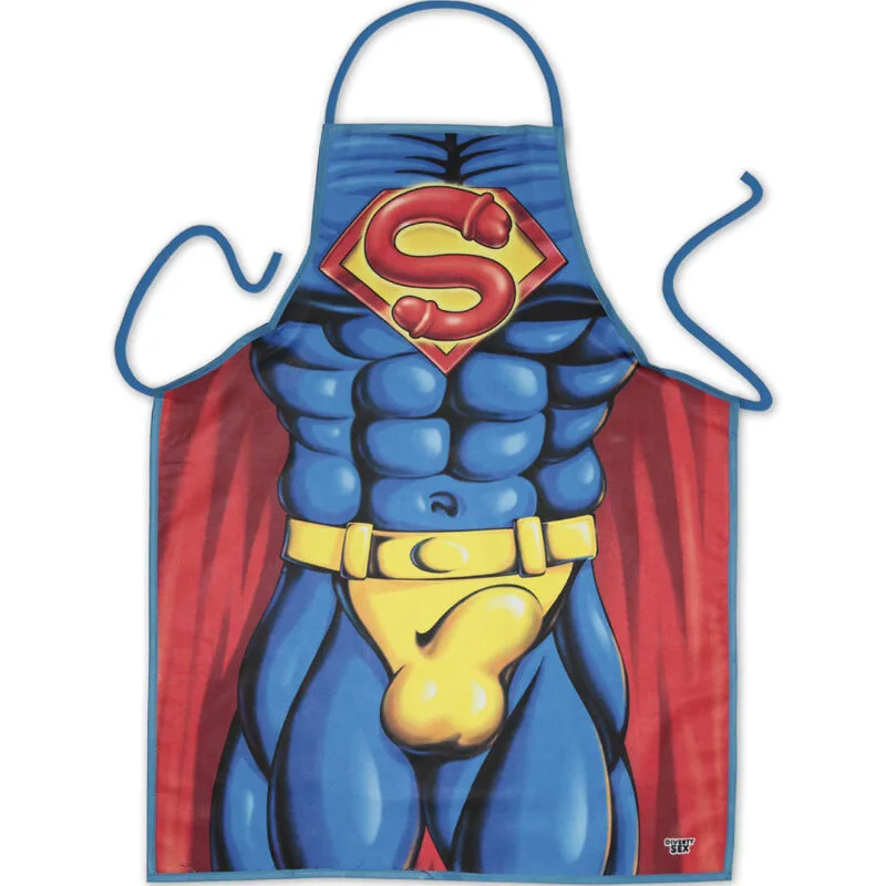 Diablo Picante - Novelty Anatomiskt Tryckt Festförkläde