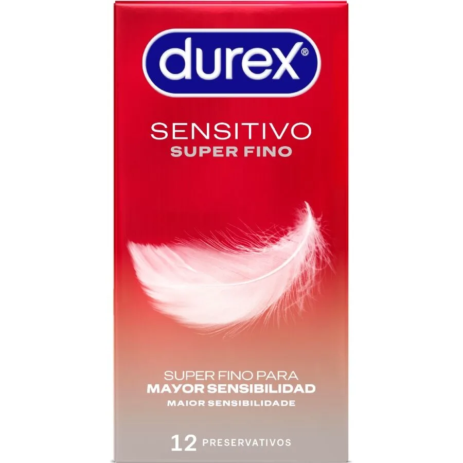 Durex Super Thin Sensitive Kondomer – Förpackning med 12