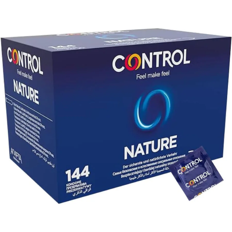 Control - Nature Kondomer | Storpack med 144 enheter