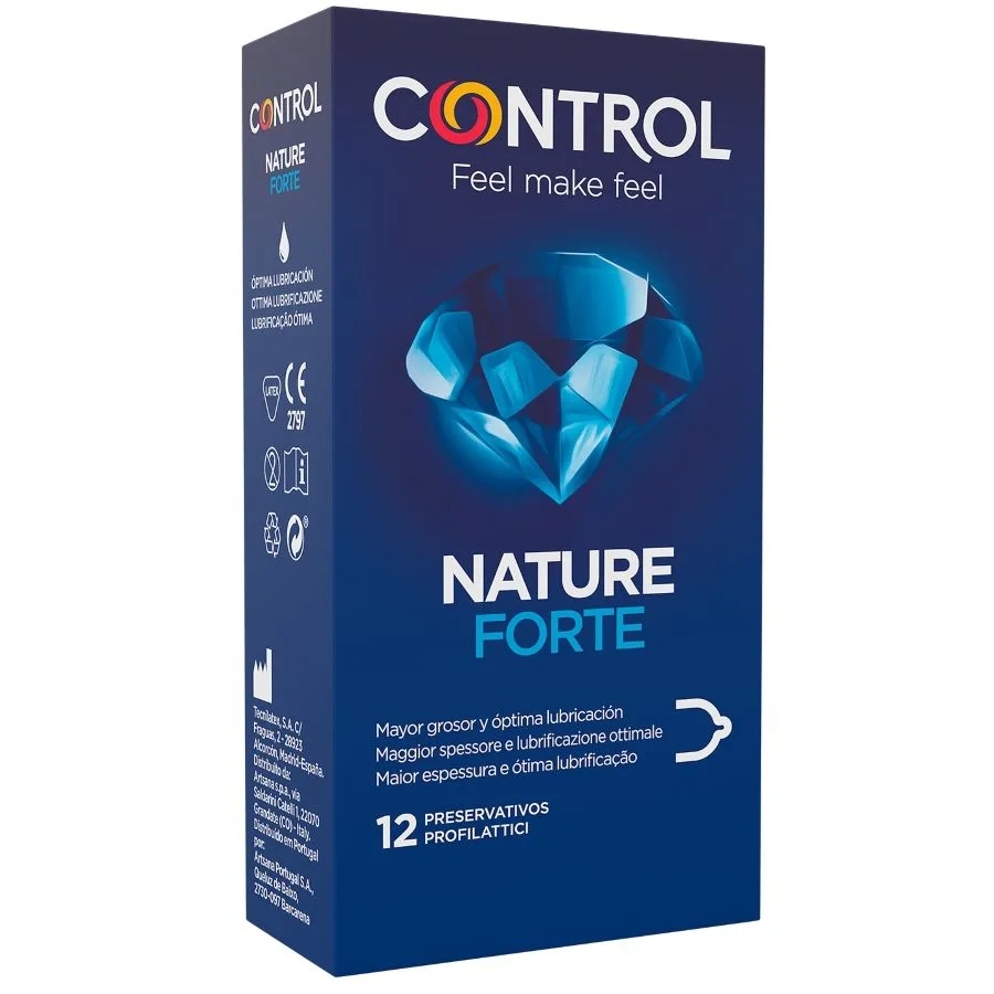 Control Forte Thick Natural Latex Condoms – Pack of 12