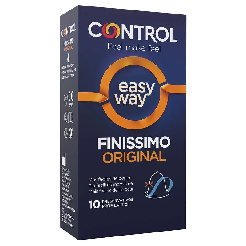 Control Adapta Easy Way Finissimo Kondomer – Förpackning med 10