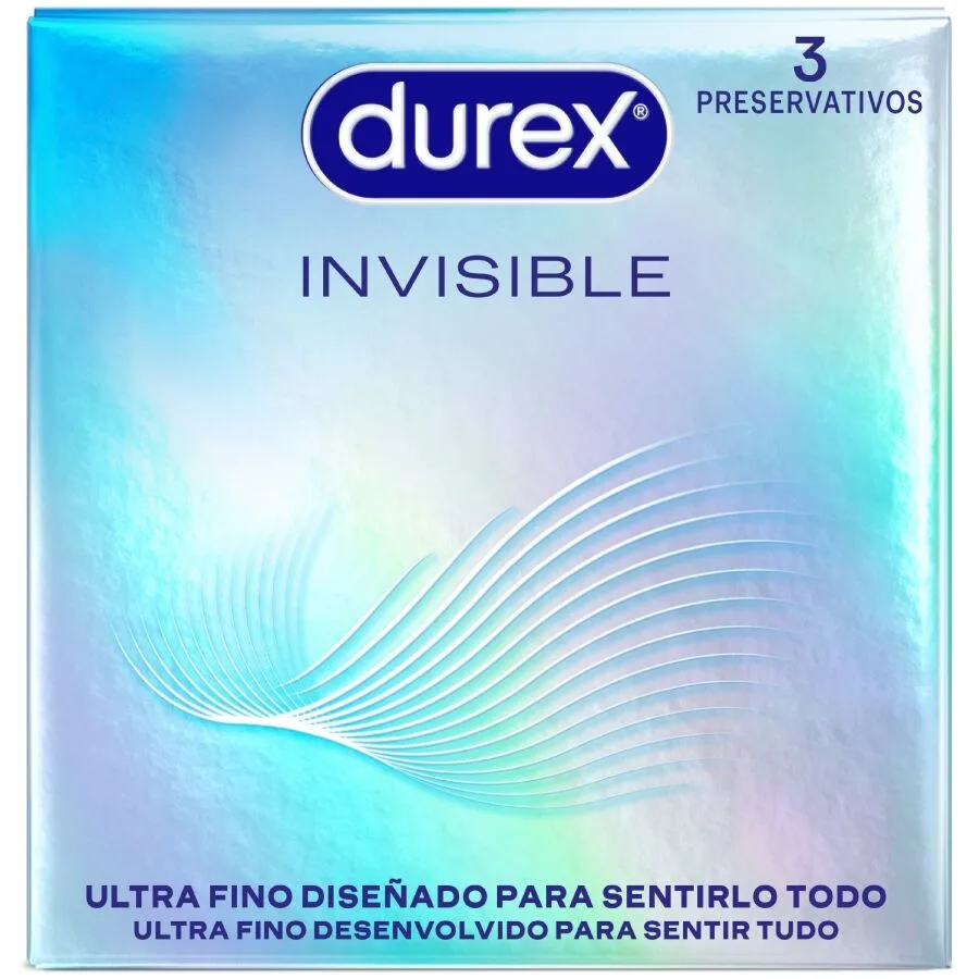 Durex Ultra Thin Invisible Kondomer – Förpackning med 3