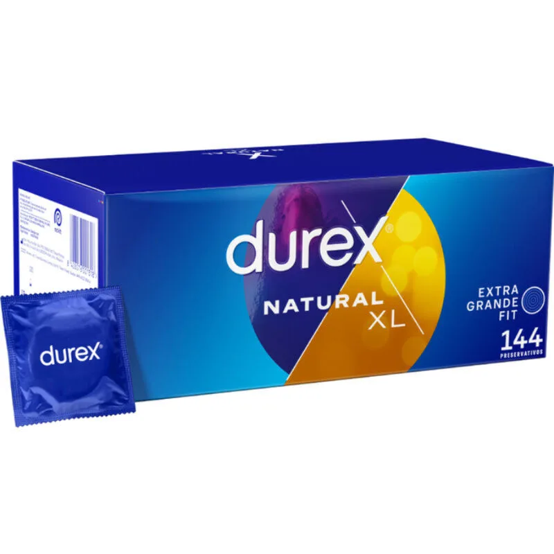 Durex Extra Large XL Kondomer – Storpack med 144 enheter