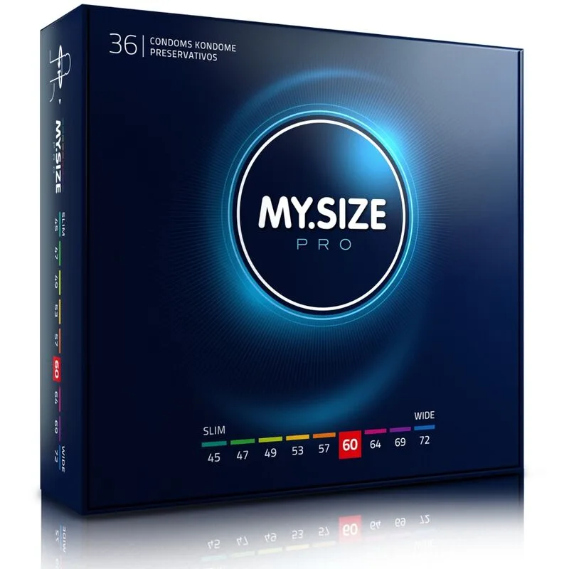 My Size Pro Kondomer 60mm – Förpackning med 36