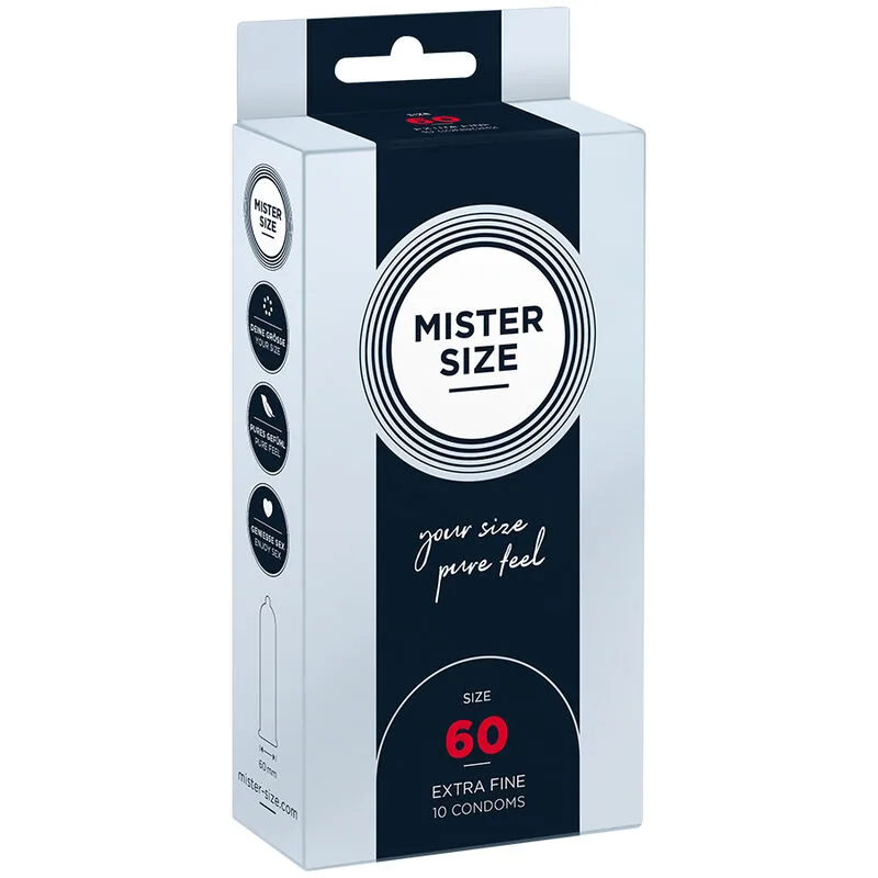 Mister Size - Premium XL Kondomer 60mm Nominalbredd (10-pack)