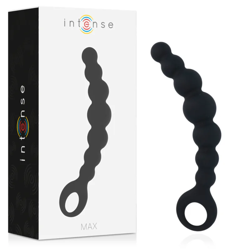 Intense - Anal Beads Max Svart