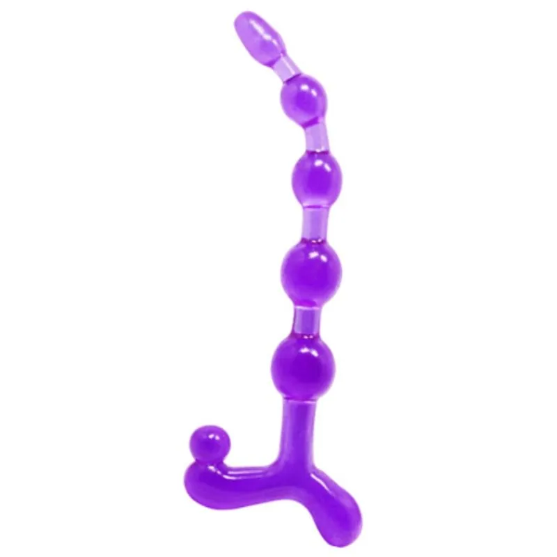 Baile - Bendy Twist Lilac Flexible Anal Stimulation Beads