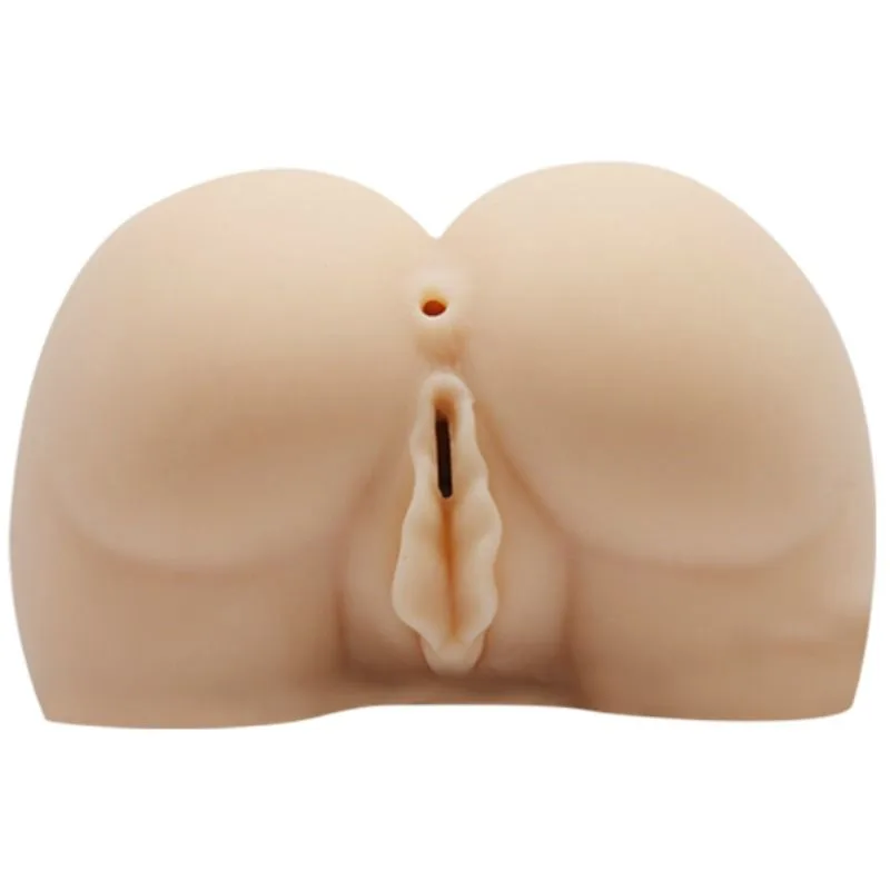 Baile - Realistisk Vagina & Anus Stroker med Vibration och Röstsystem