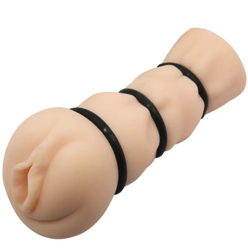 Crazy Bull - Vaginal Masturbasionshylsa med Konstriktionsringar
