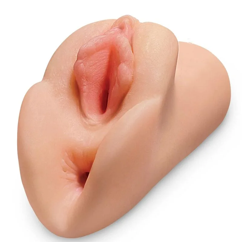 PDX Plus - Perfect Double Stroker Natural Vagina and Anus Masturbator