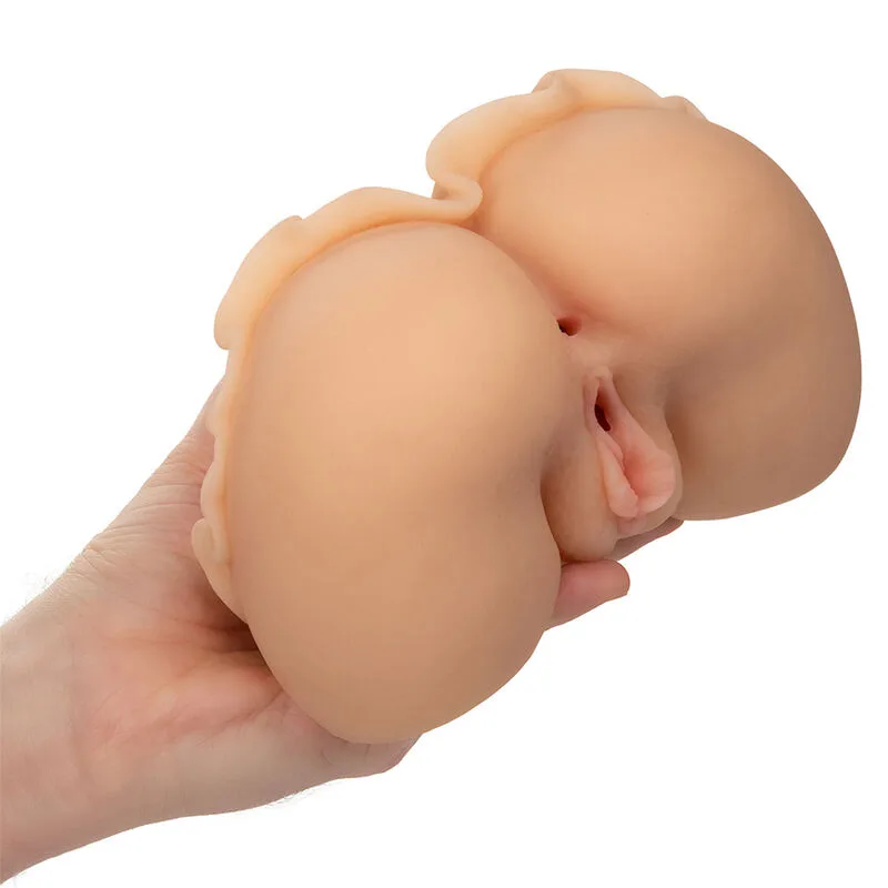 CalExotics - The Peep Show Girl Double Entry Realistisk Masturbator - Flesh