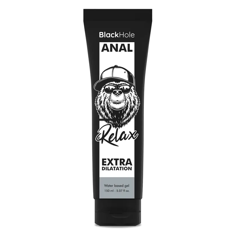 Black Hole Vattenbaserat Analt Avslappnande & Dilaterende Glidmedel – 150 ml