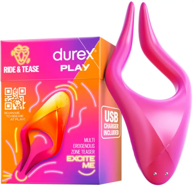 Durex Ride & Tease Multi-Zon Stimulerande Vibrator