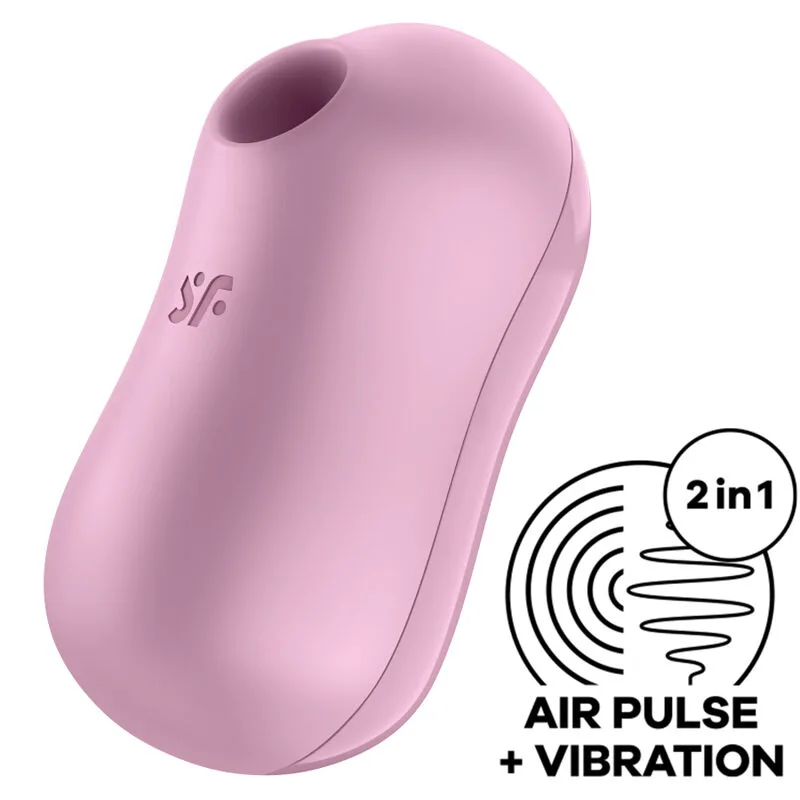 Satisfyer Cotton Candy Air Pulse Stimulator & Vibrator – Lila