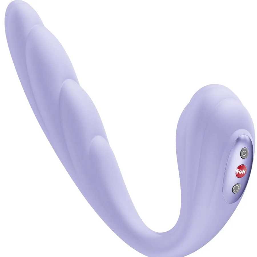 Fun Factory - Vivace Insertbar Dubbel Luftpuls-Vibrator med Tryckkande Skaft | Lila