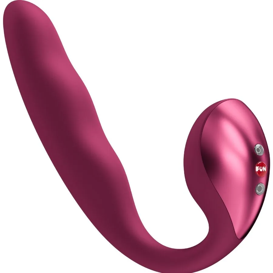 Fun Factory - Stronic Pulse Allegro Insertable Double Air Pulse Vibrator i Vinröd
