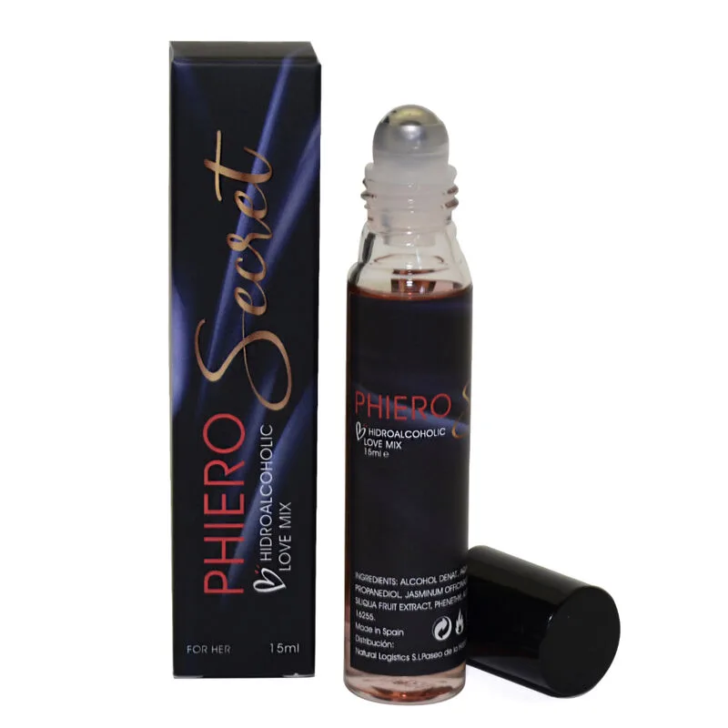500 Cosmetics - Phiero Secret Natural Odorless Pheromone Blend for Women | Enhance Attraction & Confidence | 15 ml
