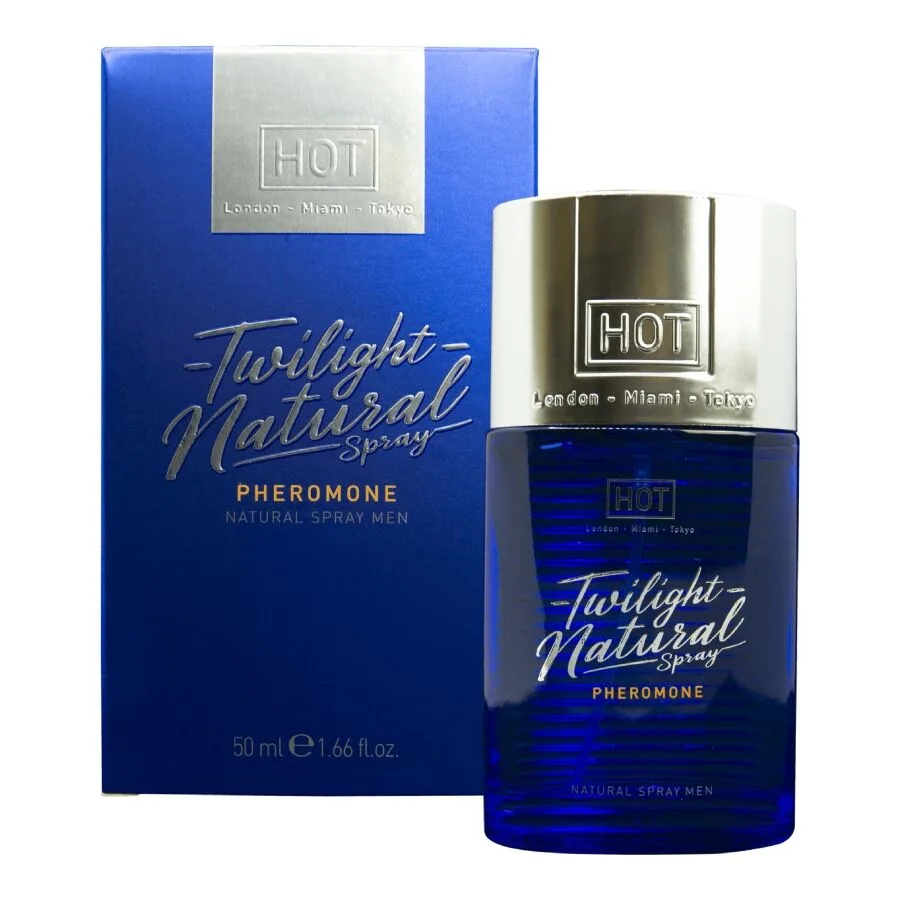 HOT Twilight Pheromone Natural Spray för Män – 50 ml
