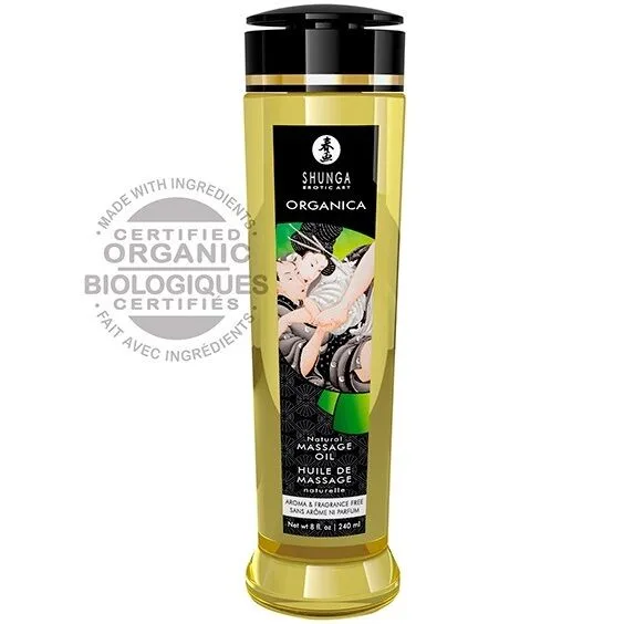 Shunga Natural Organic Massage Oil – 240 ml