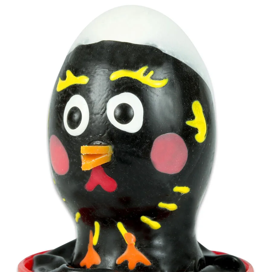 Condomerie – Handmålat Noveltykondom | Black Chicken-design (Amsterdamkollektion)