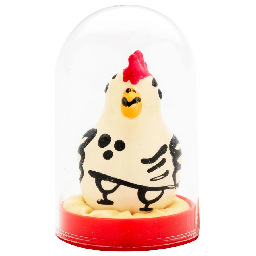 Condomerie - Handmålat Novelty-Kondom "Cocky Rooster" Dekorativ Konstedition