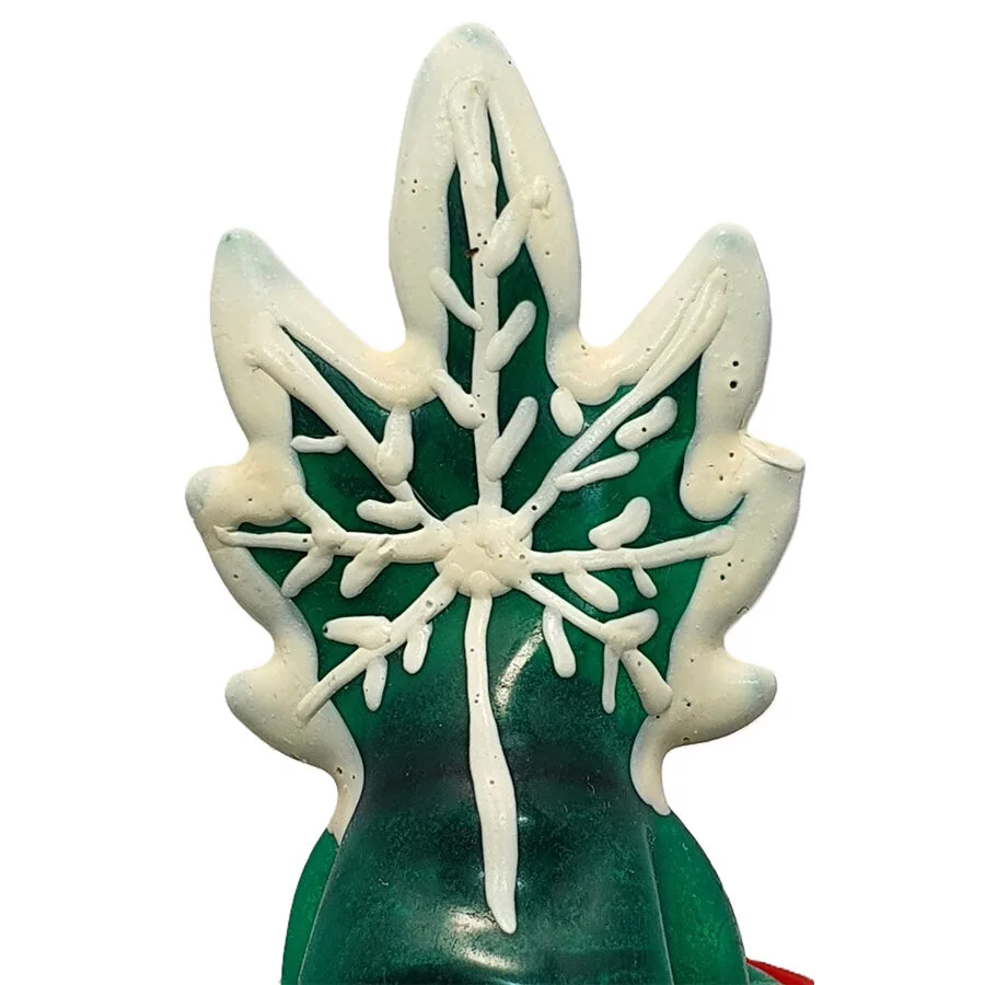 Condomerie - Handmålat Novelty Kondom Cannabis Modell 2