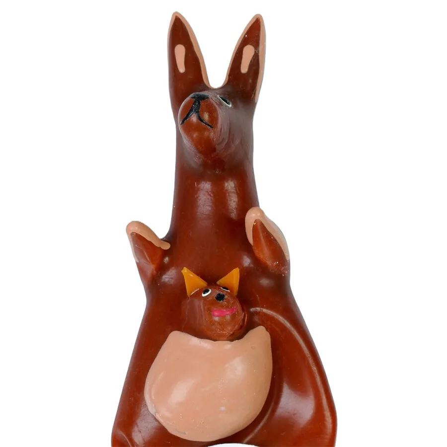Condomerie - Handmålad Novelty Kondom Känguru Modell XL