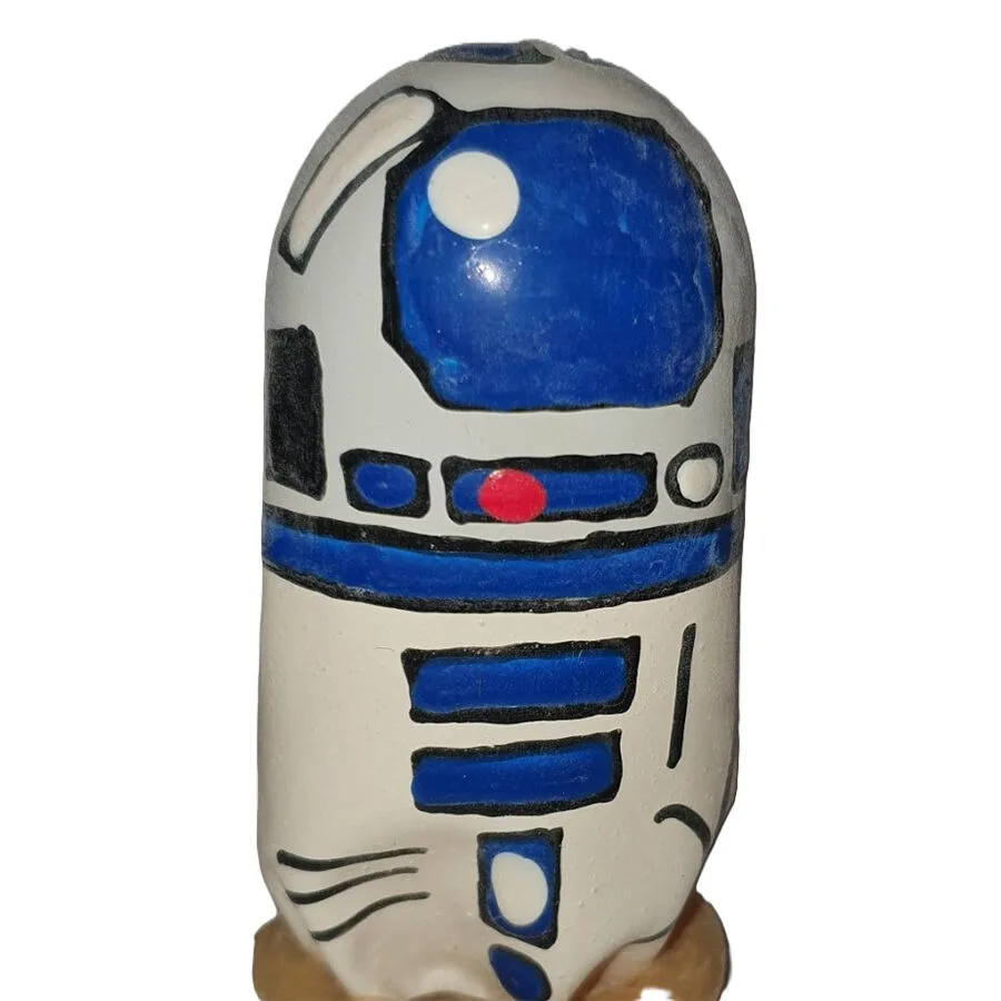 Condomerie - Handmålad Novelty Dekorativ Kondom Robot XL