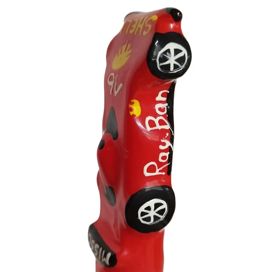 Condomerie - Handmålad novelty-kondom F1 Ferrari XL – Dekorativ samlaredition
