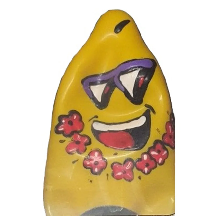 Condomerie - Handmålade Novelty-Kondomer Friki Tiki XL