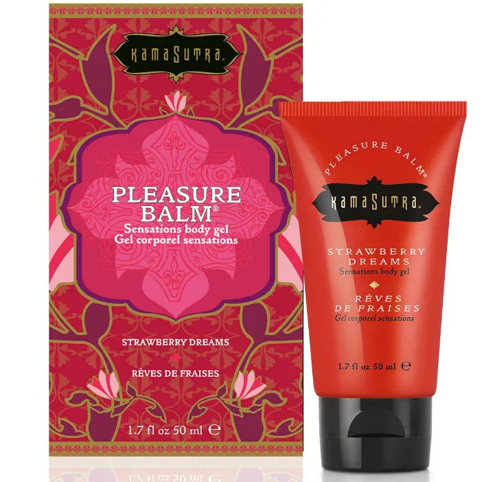 Kamasutra Stimulating Pleasure Balm – Smak av Strawberry Dreams 50ml