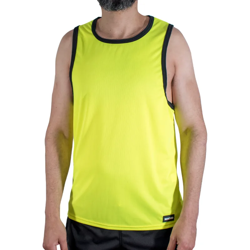 Macho CMV001 Gul Gym T-Shirt – S/M