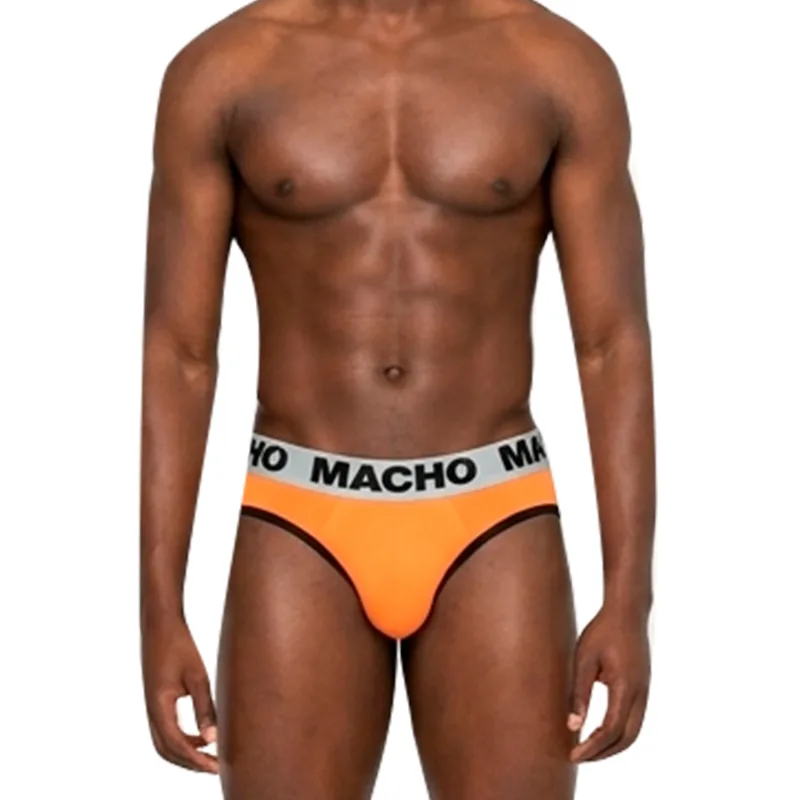 Macho MCH012 Klassisk Herrkalsonger i Orange