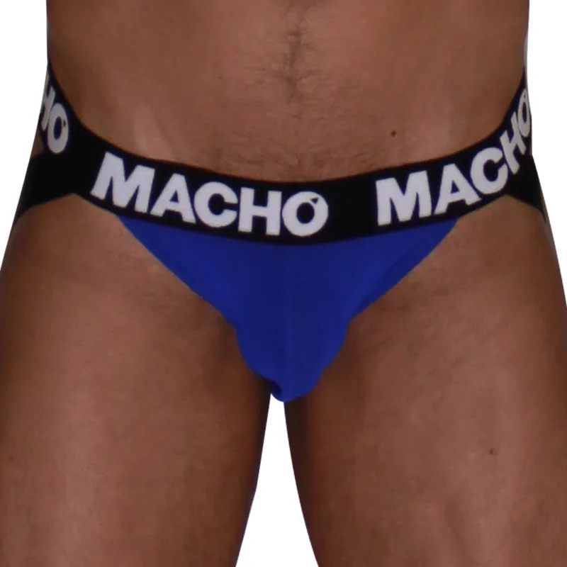 Macho MX28AZ Blå Jockstrap