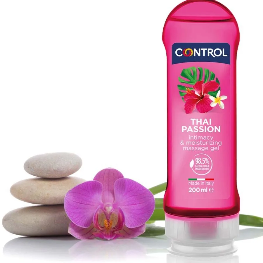 Control 2-in-1 Massage & Pleasure Gel – Thai Passion 200 ml