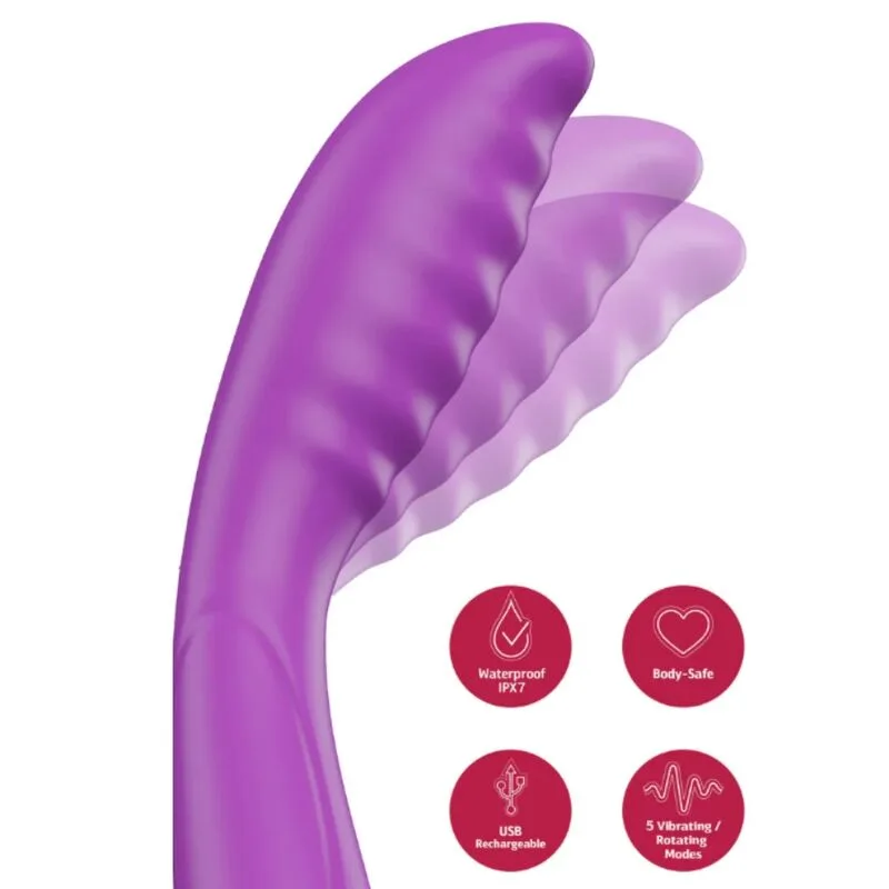 She.e.o - Purple G-Spot Tapping Vibrator