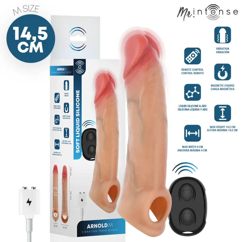 Mr Intense - Arnold M Ultrarealistisk Vibrerande Penishylsa