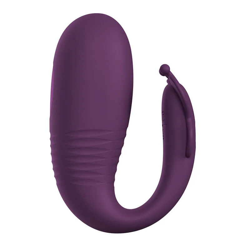 Pretty Love Klay Thrusting Egg Vibrator med App-kontroll – Lila