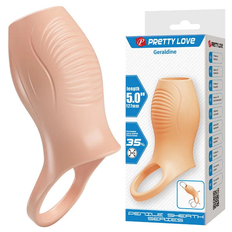 Pretty Love - Geraldine Förtjockande Penisförlängningshylsa